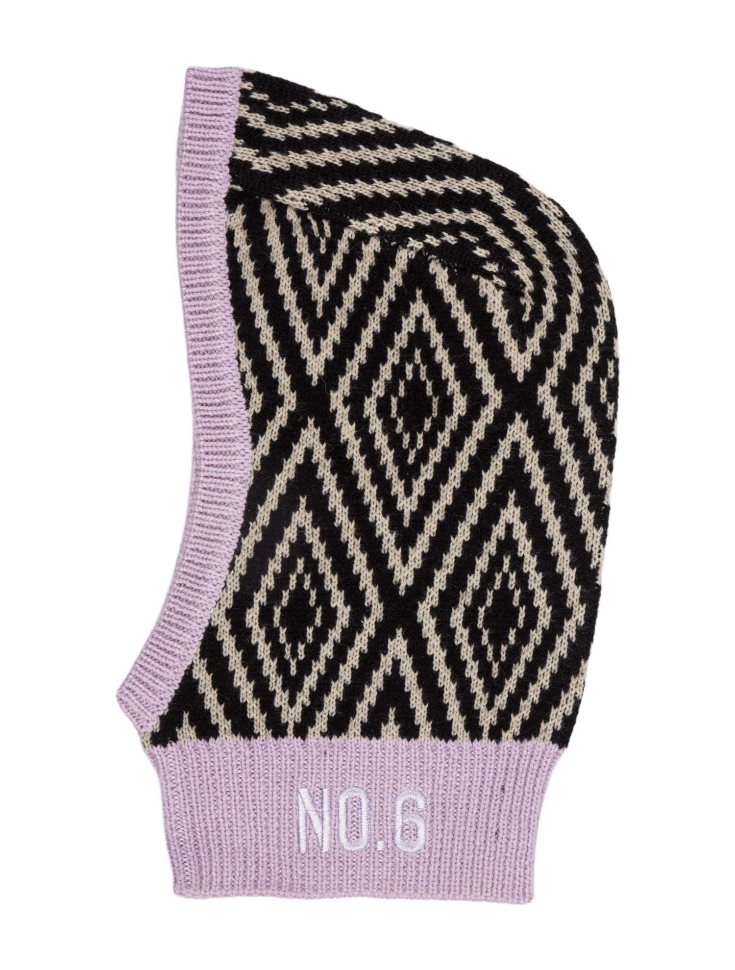 No.6 Embroidered Knit Balaclava w/Tags