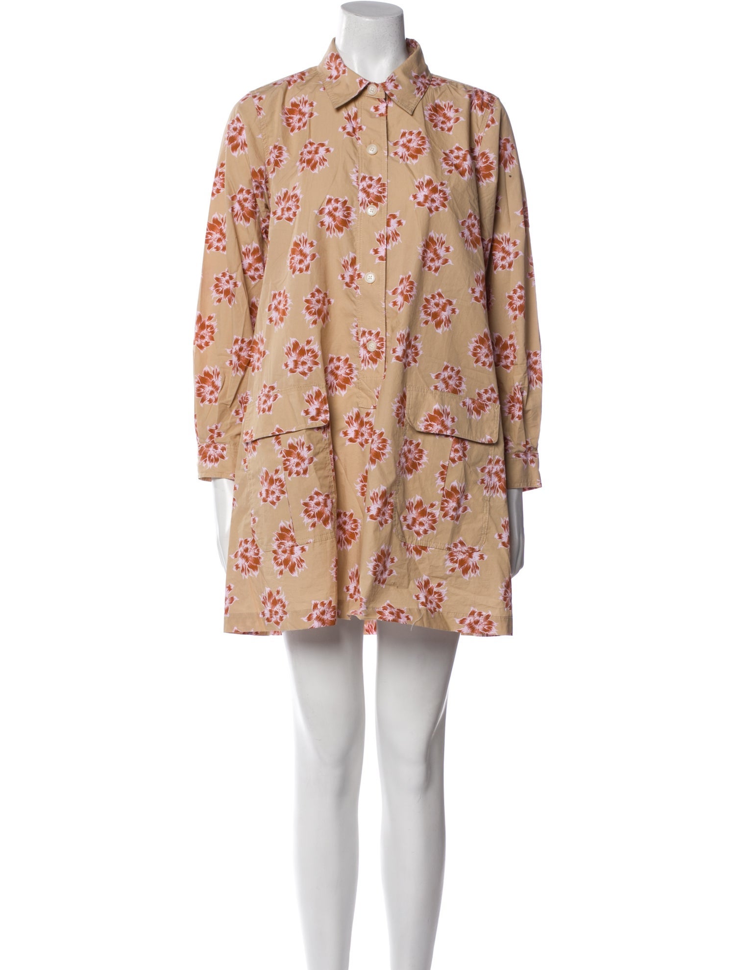 No.6 Floral Print Mini Dress