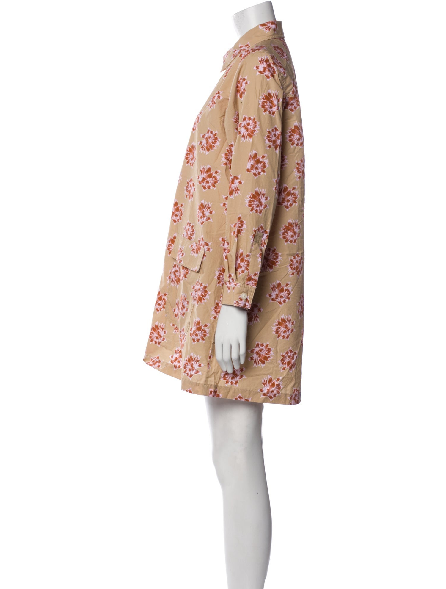 No.6 Floral Print Mini Dress