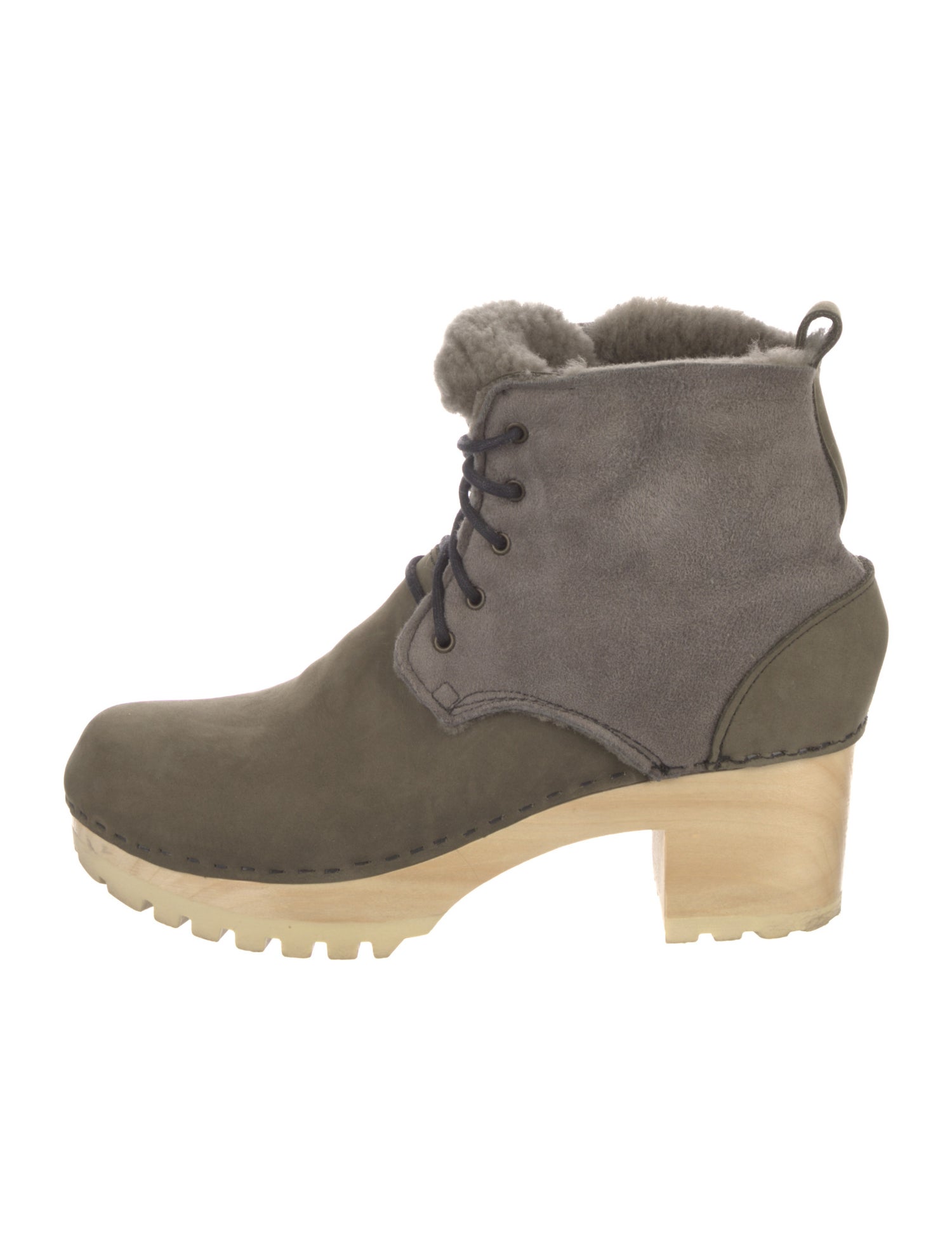 No.6 Suede Lace-Up Boots