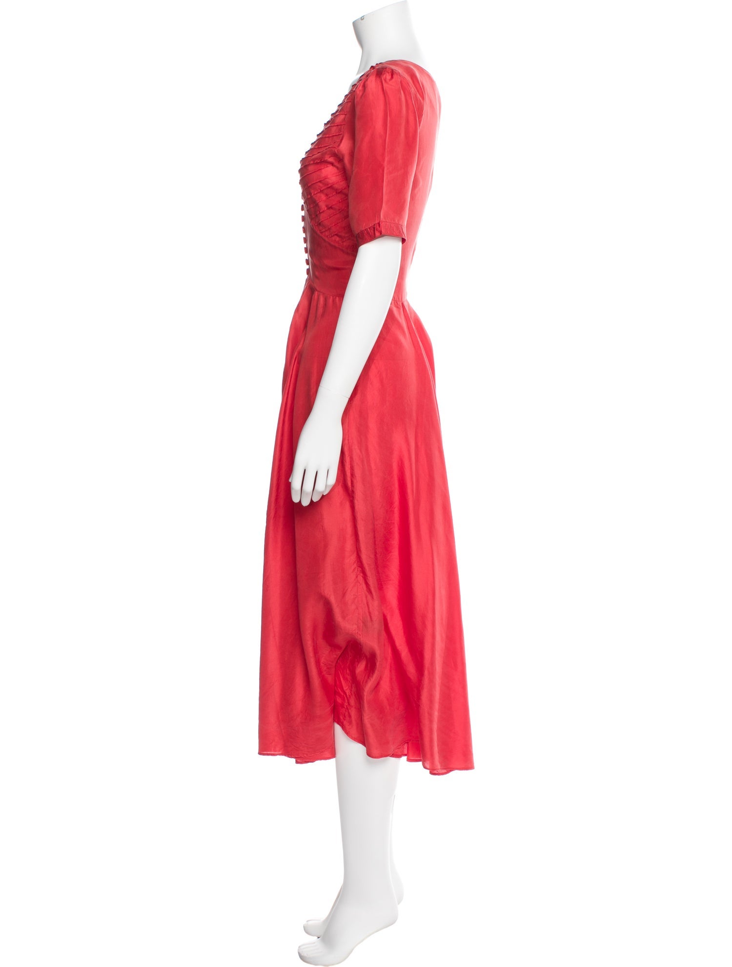 No.6 Silk Midi Length Dress