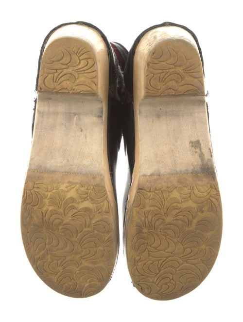 No. 6 Store Leather Printed Moto Boots