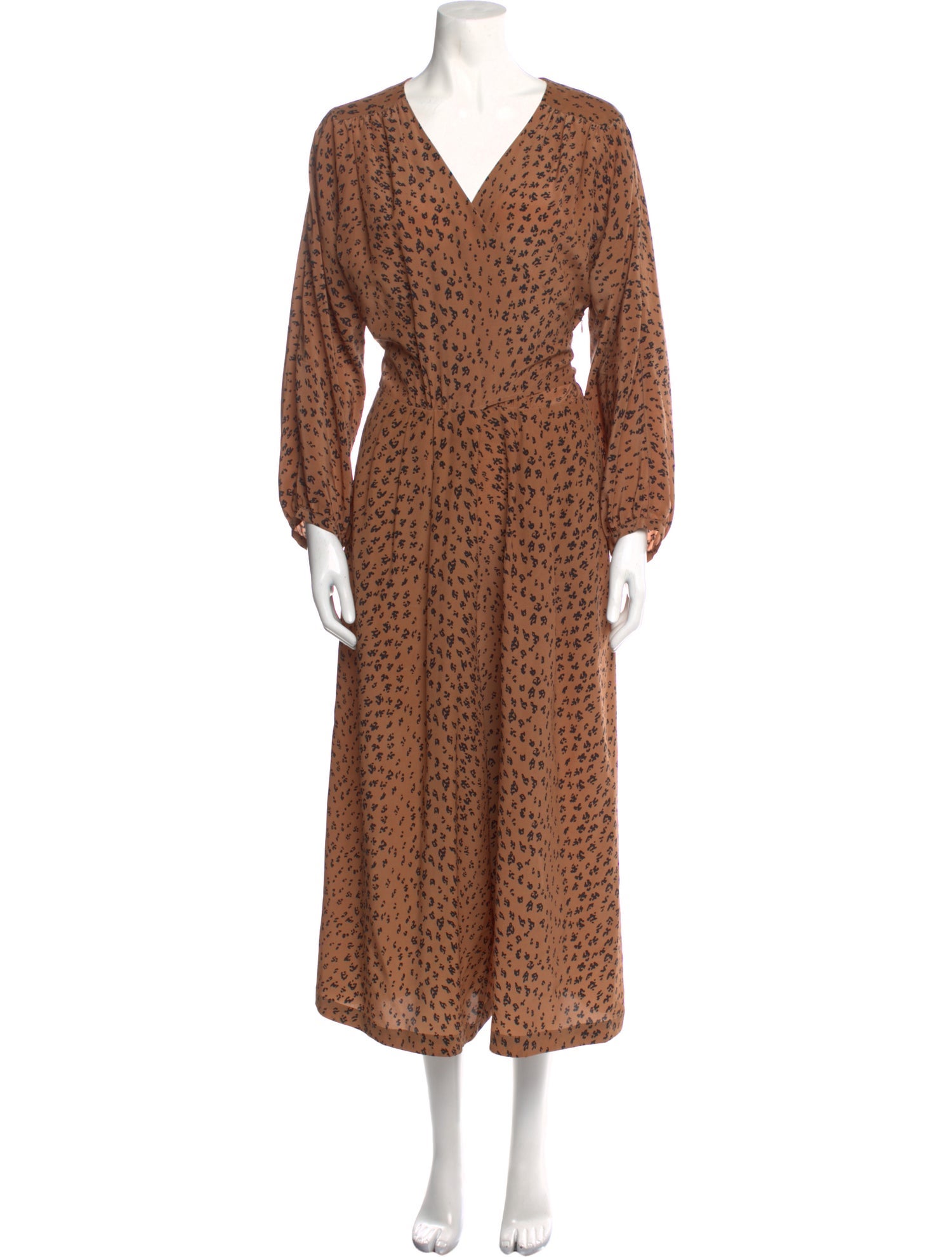 No. 6 Store Silk Printed Jumpsuit