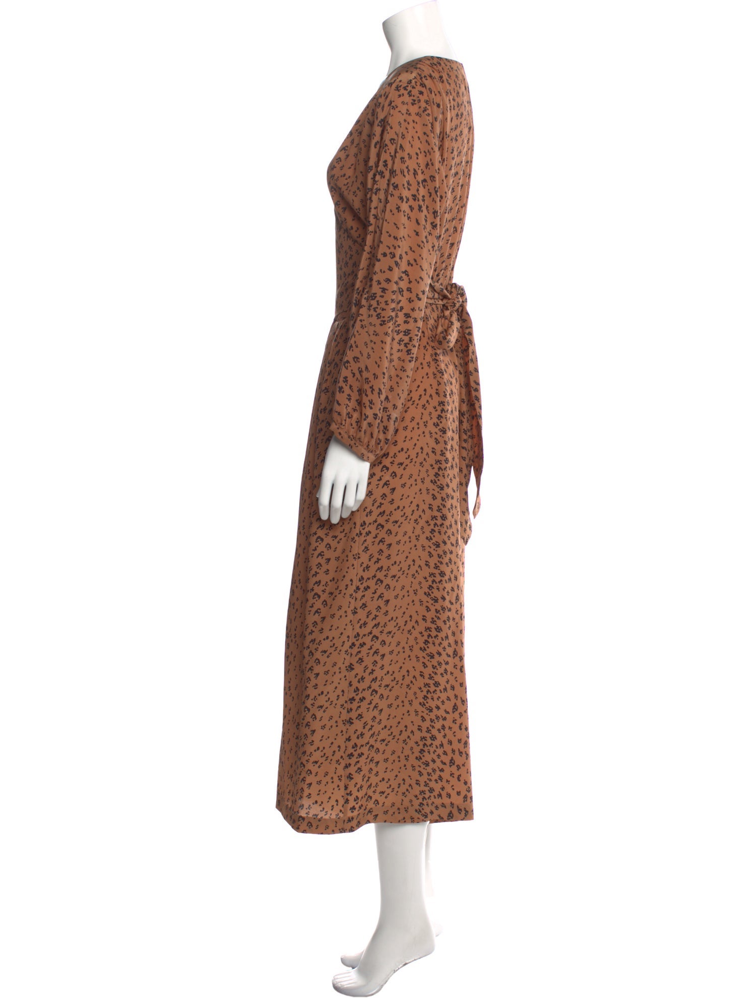 No. 6 Store Silk Printed Jumpsuit