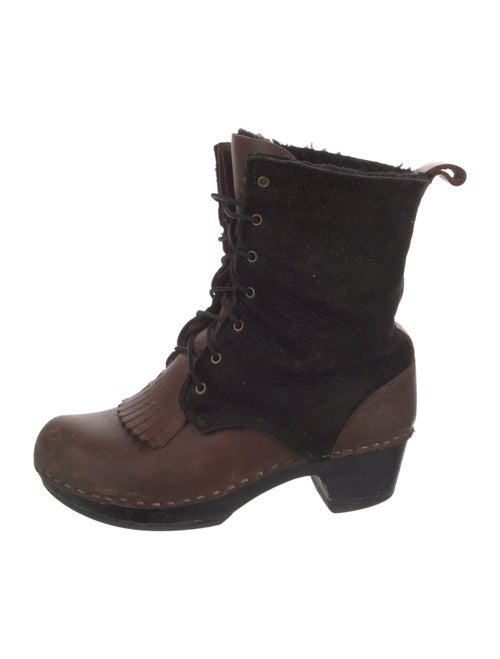 No. 6 Store Leather Lace-Up Boots