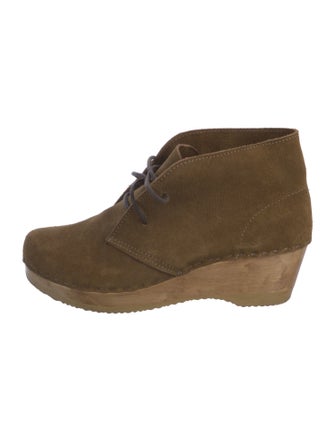 No. 6 Store Suede Lace-Up Boots