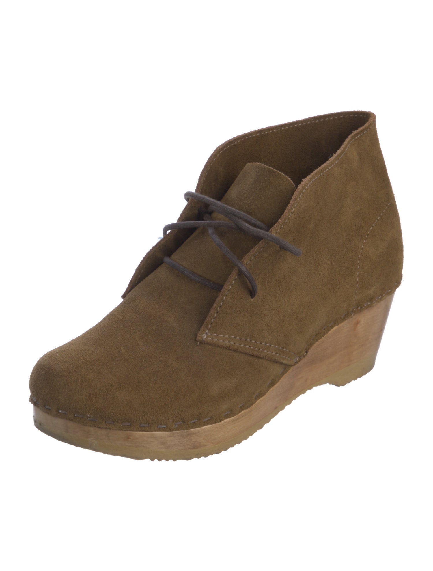 No. 6 Store Suede Lace-Up Boots