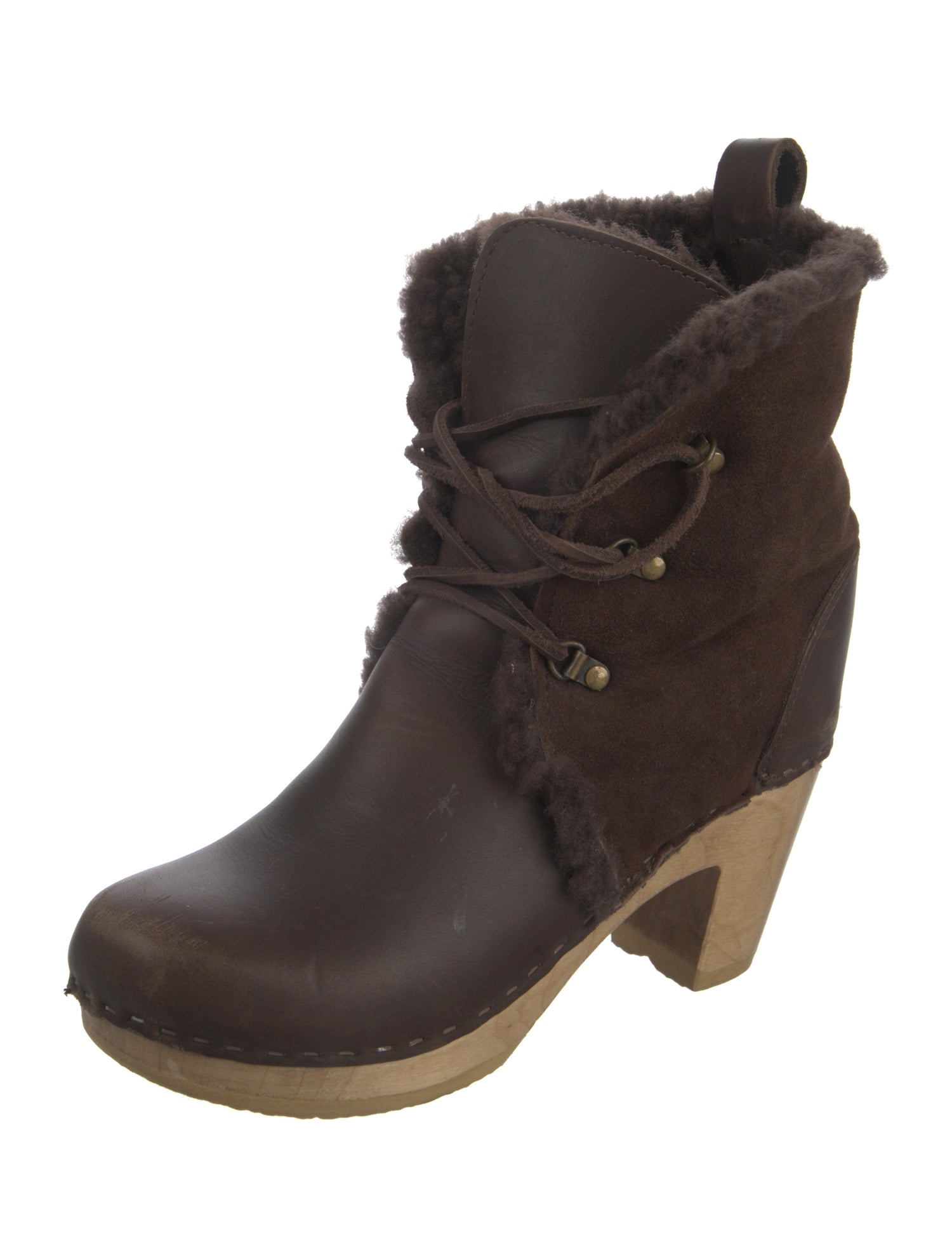 No. 6 Store Suede Lace-Up Boots