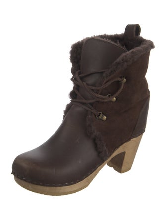 No. 6 Store Suede Lace-Up Boots