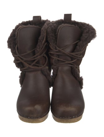 No. 6 Store Suede Lace-Up Boots