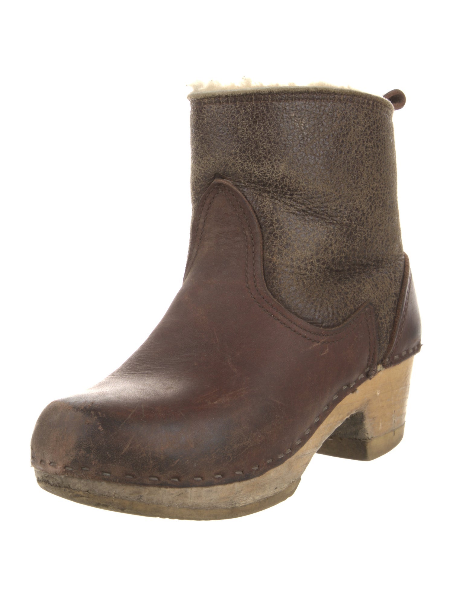 No. 6 Store Leather Moto Boots