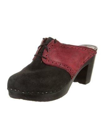 No. 6 Store Suede Mules