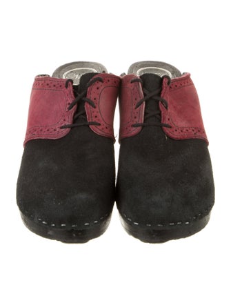 No. 6 Store Suede Mules