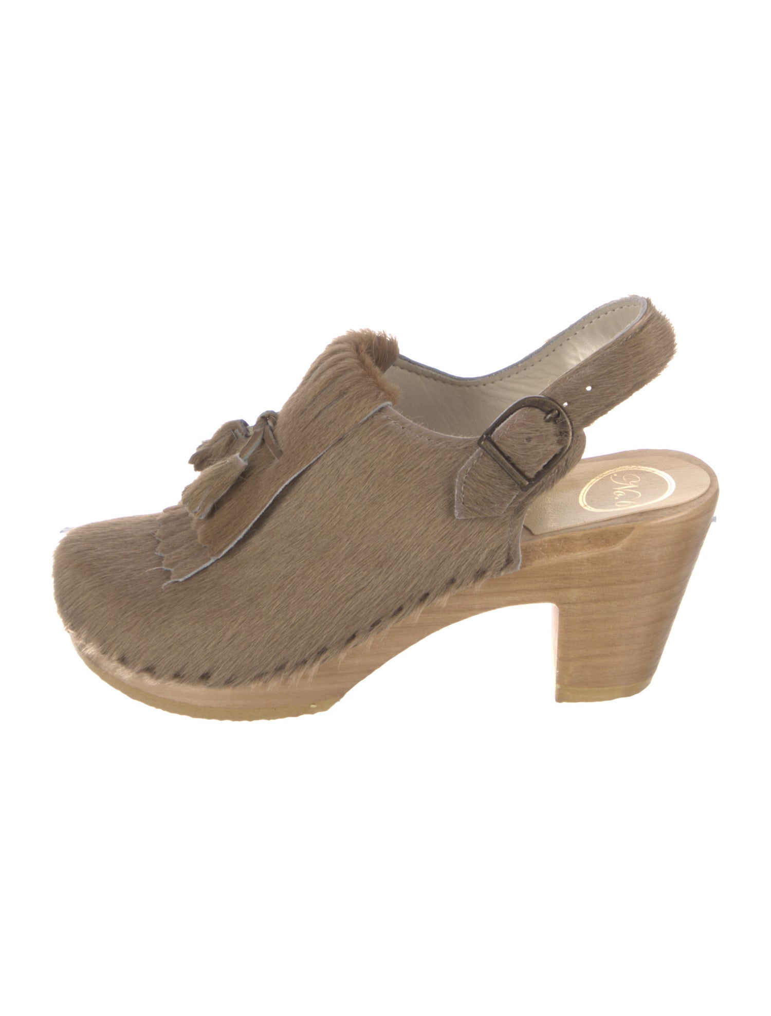 No. 6 Store Calf Hair Slingback Pumps