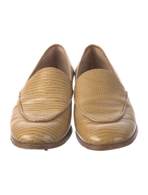 No. 6 Store Embossed Leather Loafers