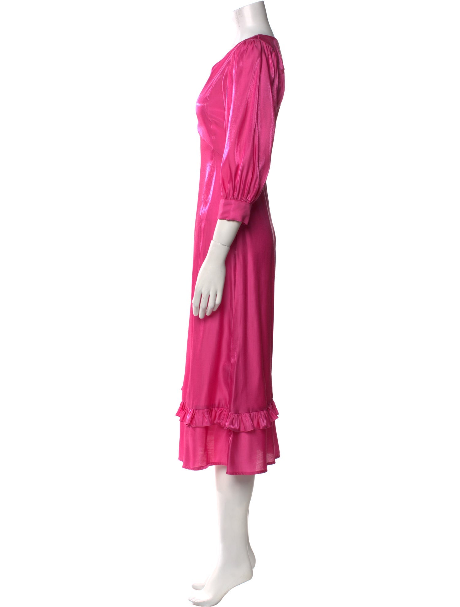 No. 6 Store V-Neck Midi Length Dress w/ Tags