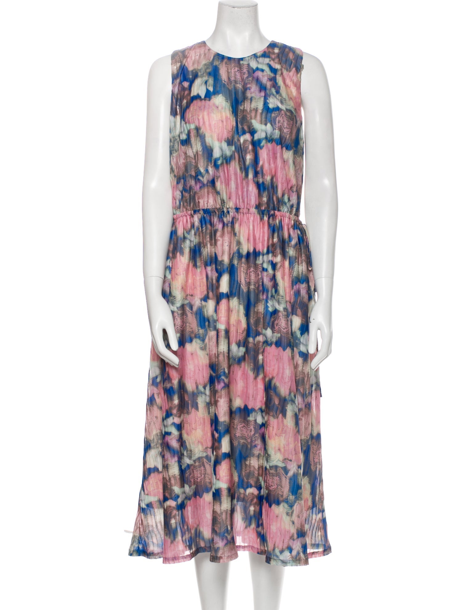 No. 6 Store Tie-Dye Print Long Dress