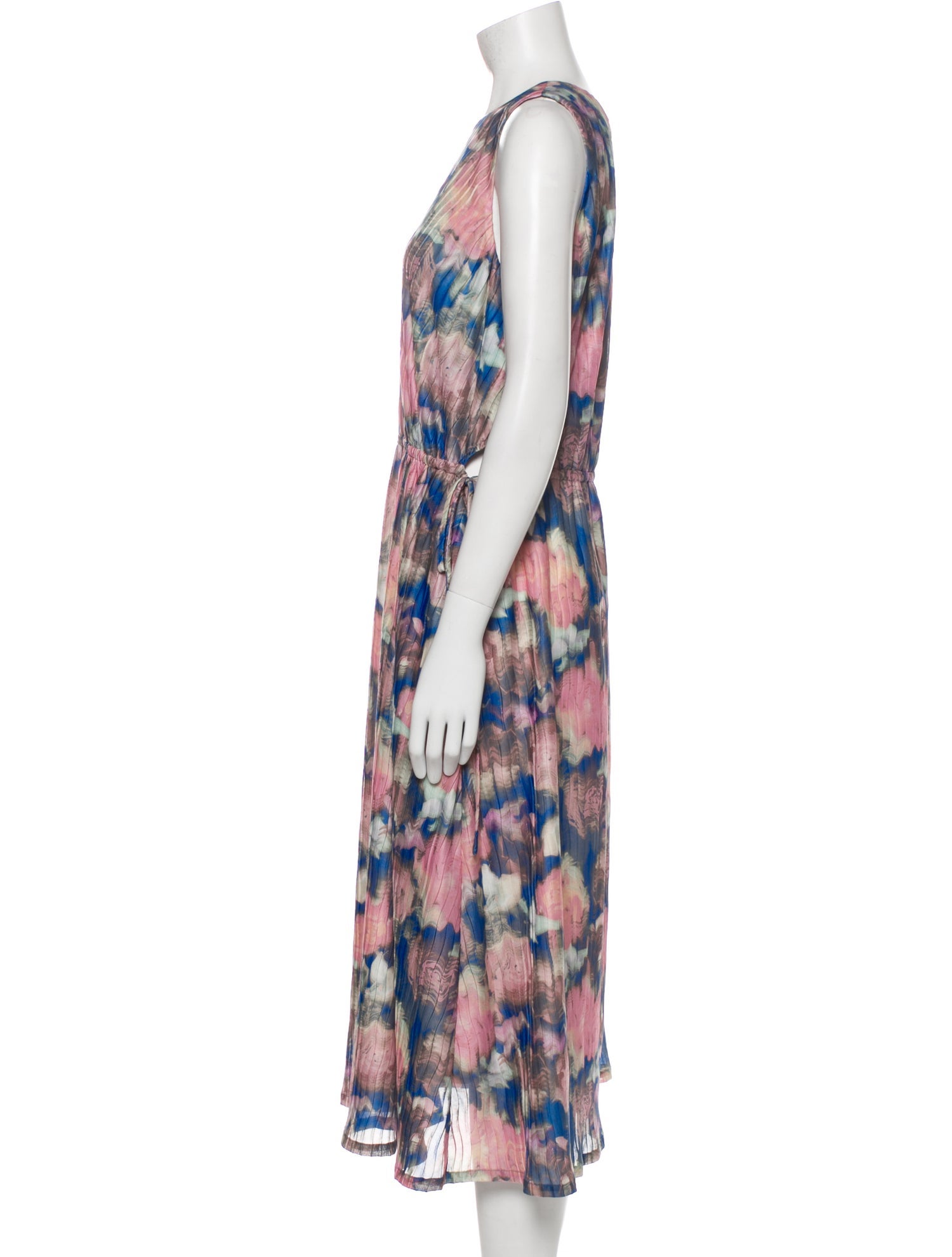 No. 6 Store Tie-Dye Print Long Dress