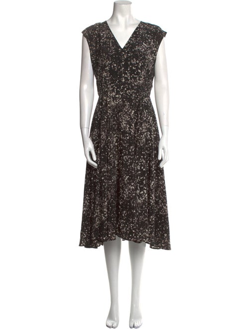 No. 6 Store Silk Midi Length Dress