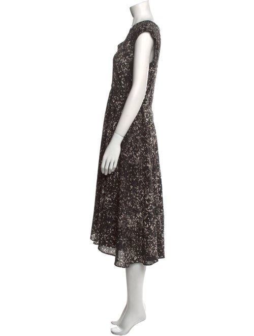No. 6 Store Silk Midi Length Dress
