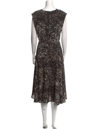 No. 6 Store Silk Midi Length Dress