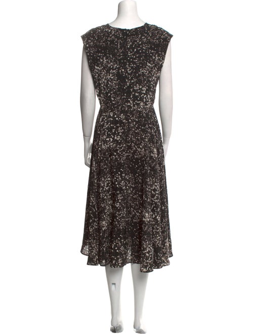 No. 6 Store Silk Midi Length Dress