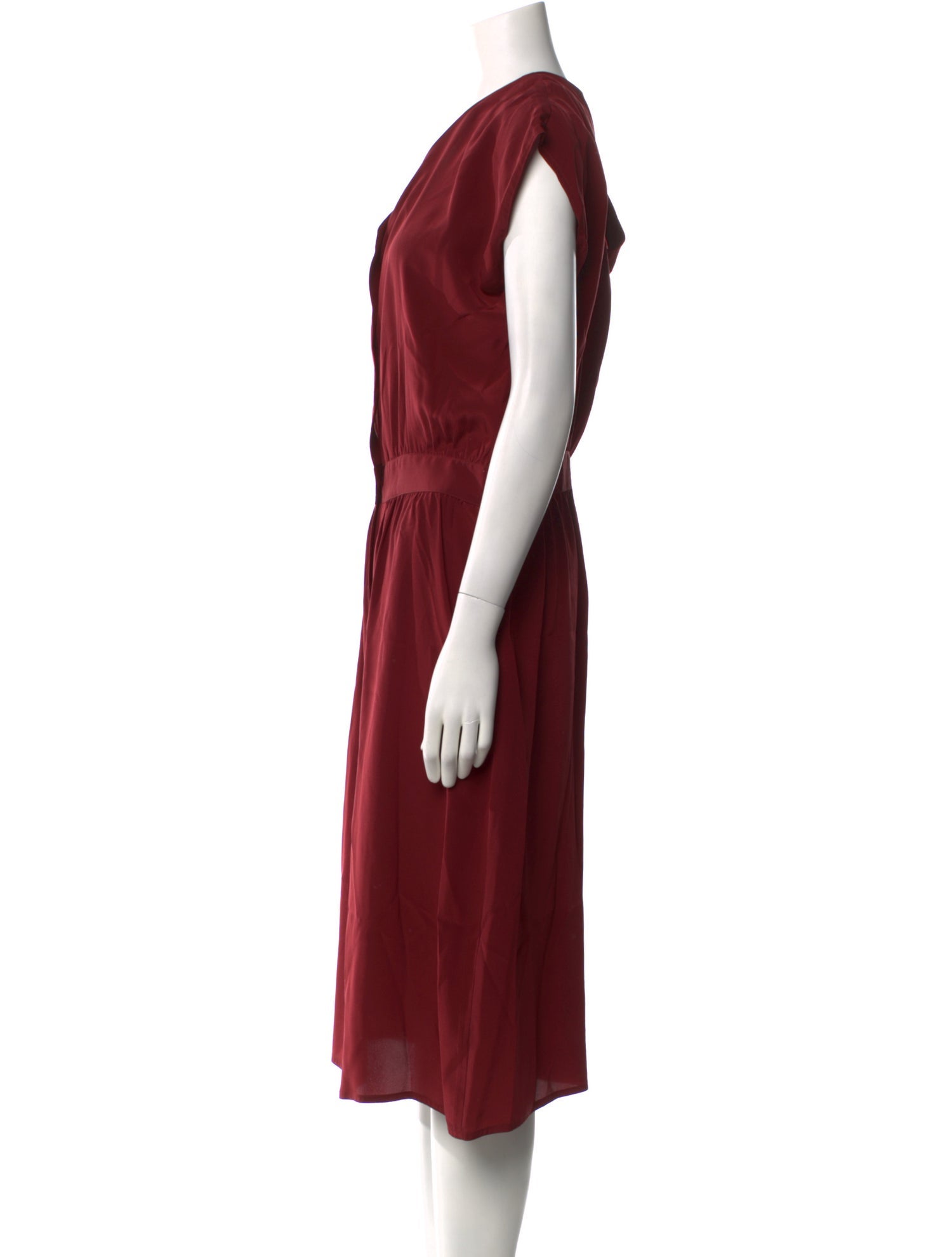 No. 6 Store Silk Midi Length Dress
