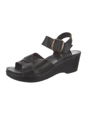 No. 6 Store Leather Slingback Sandals