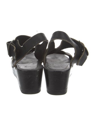 No. 6 Store Leather Slingback Sandals