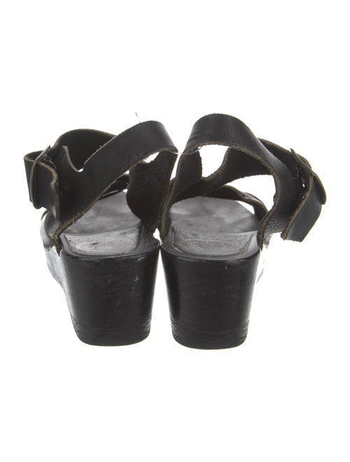 No. 6 Store Leather Slingback Sandals