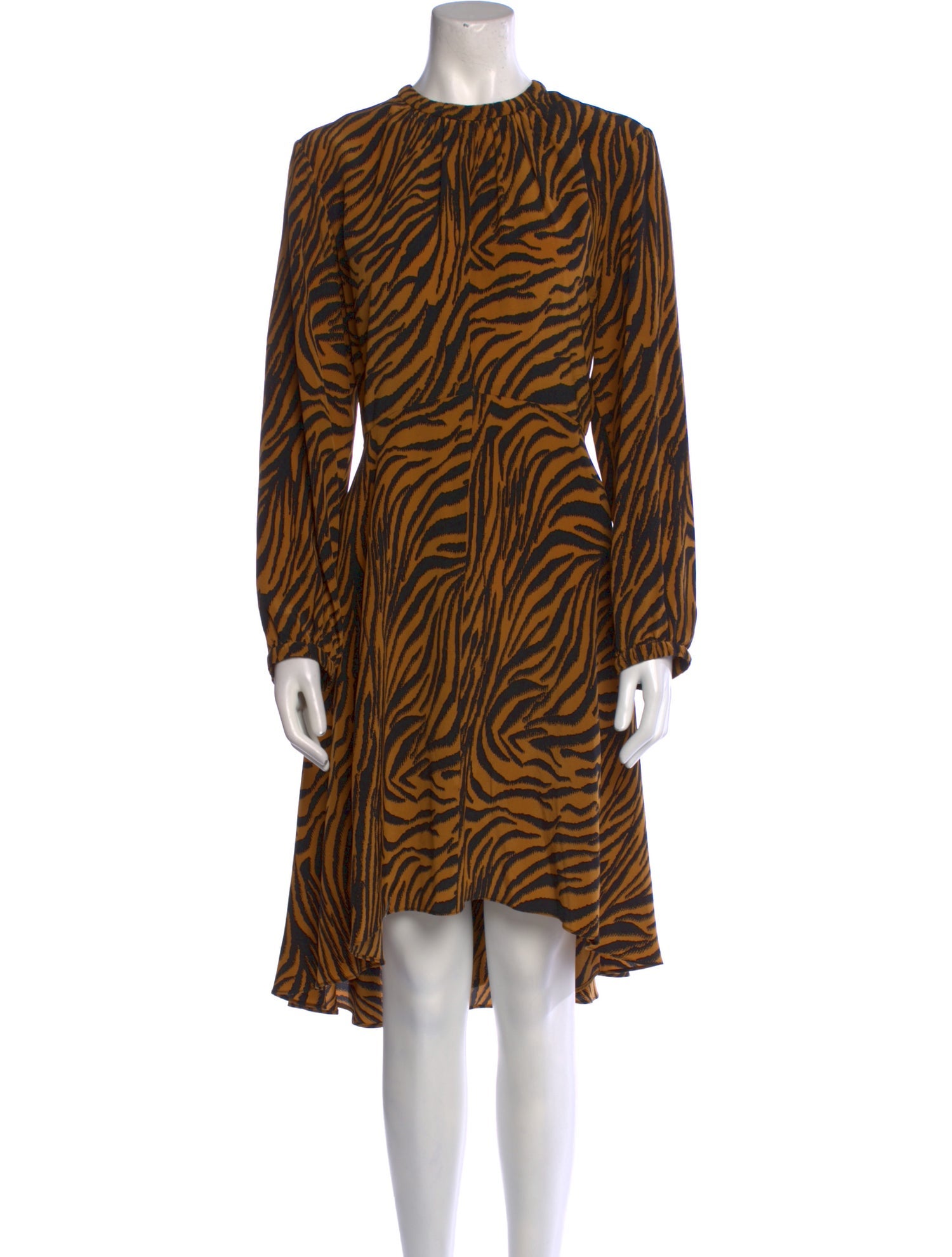 No. 6 Store Silk Midi Length Dress