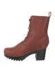 No. 6 Store Leather Lace-Up Boots