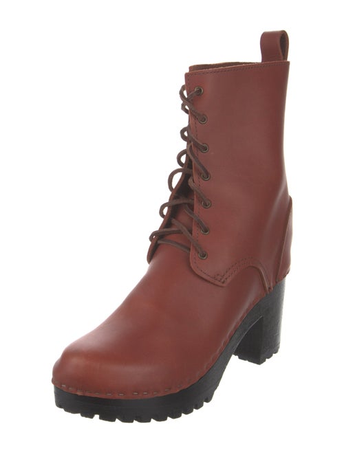No. 6 Store Leather Lace-Up Boots