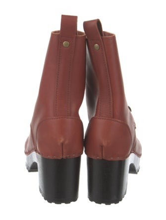 No. 6 Store Leather Lace-Up Boots