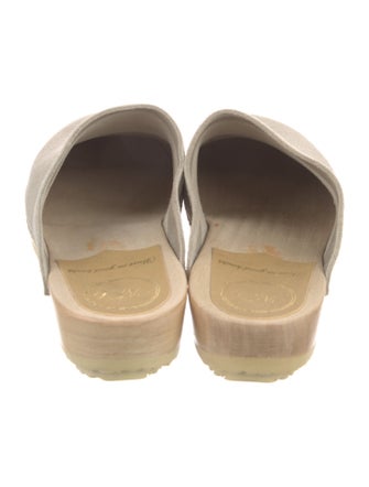 No. 6 Store Suede Mules