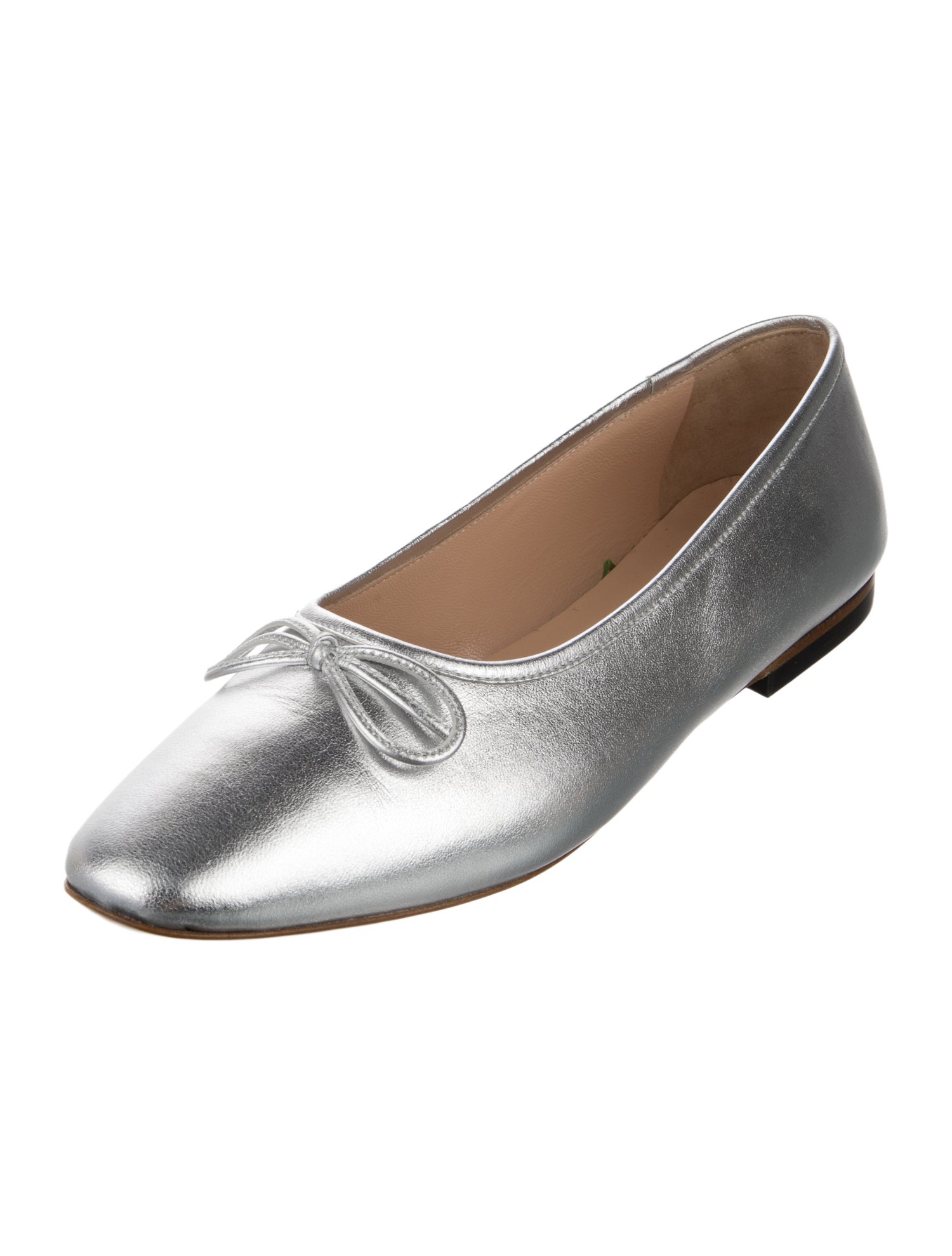 No. 6 Store Leather Ballet Flats