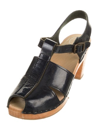 No. 6 Store Leather T-Strap Sandals
