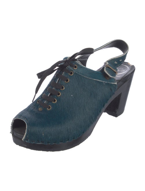 No. 6 Store Ponyhair Slingback Pumps