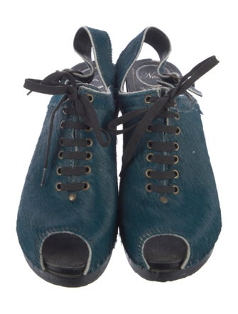 No. 6 Store Ponyhair Slingback Pumps