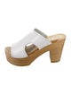 No. 6 Store Patent Leather Cutout Accent Slides