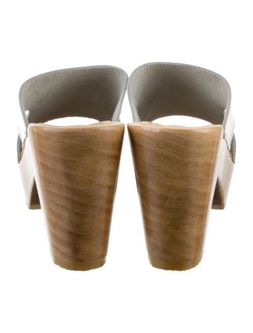 No. 6 Store Patent Leather Cutout Accent Slides