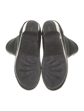 No. 6 Store Suede Leather Trim Embellishment Sock Boots