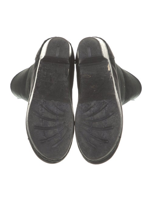 No. 6 Store Suede Leather Trim Embellishment Sock Boots