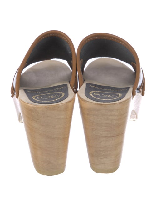 No. 6 Store Patent Leather Printed Slides