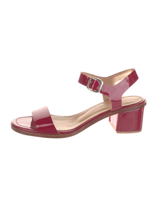 No. 6 Store Patent Leather Printed Sandals
