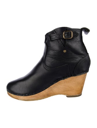 No. 6 Store Leather Lace-Up Boots