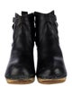 No. 6 Store Leather Lace-Up Boots