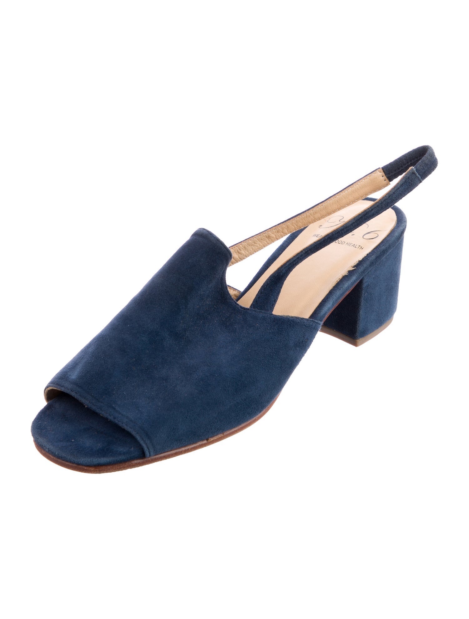 No. 6 Store Suede Slingback Sandals