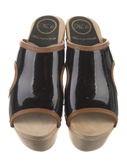 No. 6 Store Patent Leather Printed Espadrilles