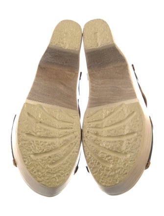 No. 6 Store Patent Leather Printed Espadrilles